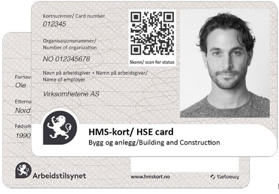HSE Card example